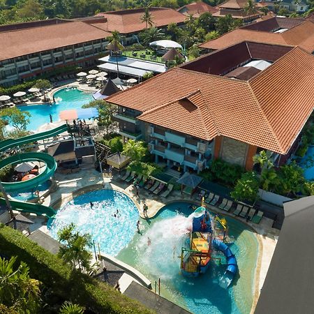 Bali Dynasty Resort Kuta Lombok Exteriér fotografie Waterbom Bali aerial view
