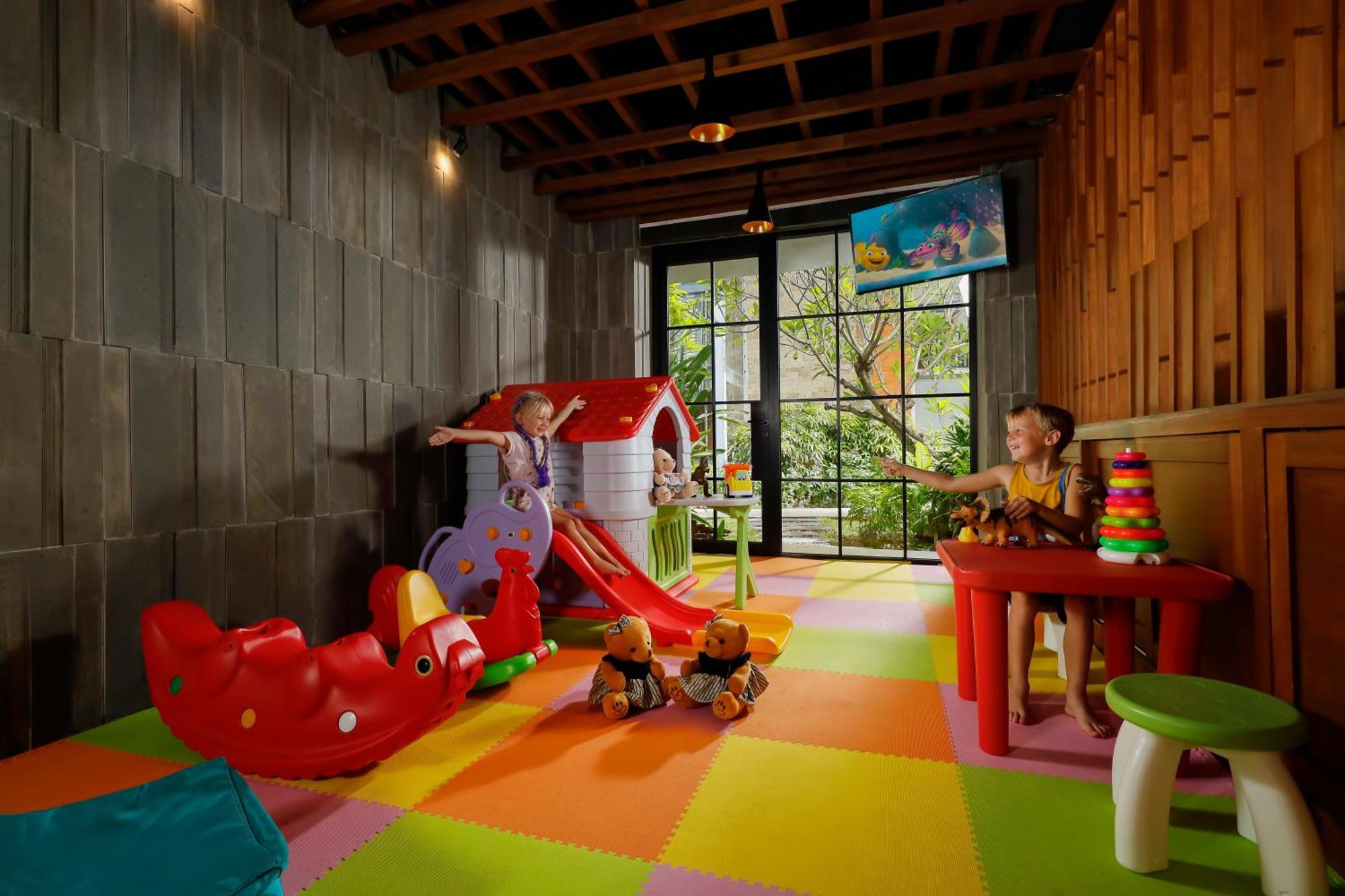 Bali Dynasty Resort Kuta Lombok Exteriér fotografie Kids Club